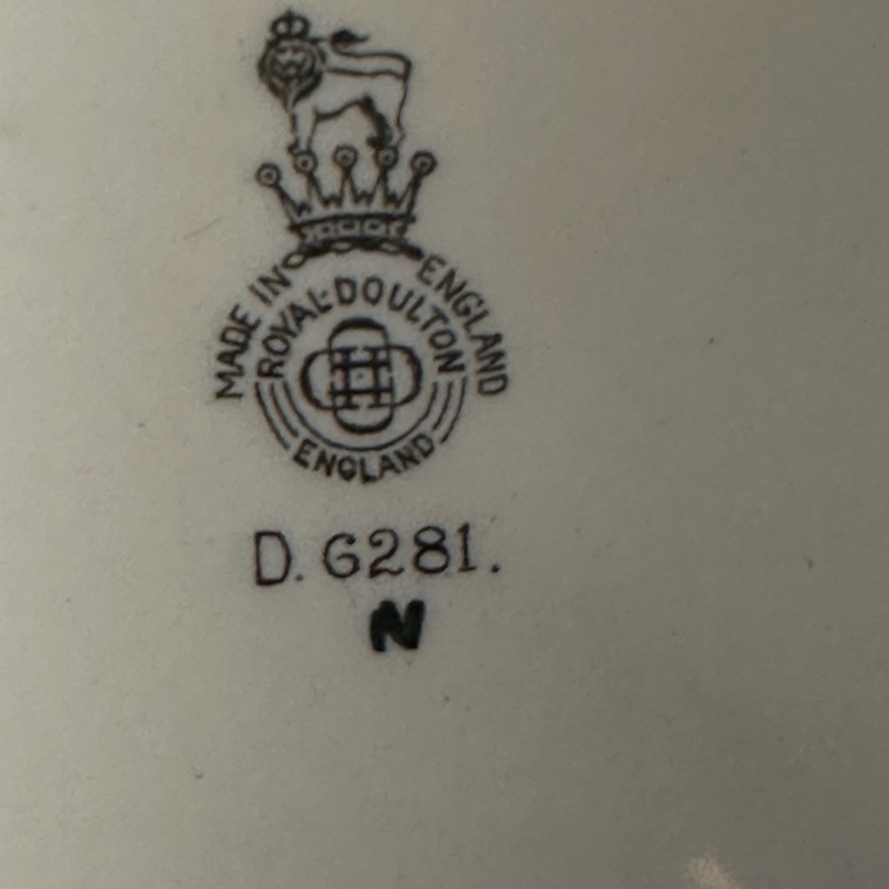 Royal Dalton, the doctor plate. Excellent condition. - Picture 3 of 4